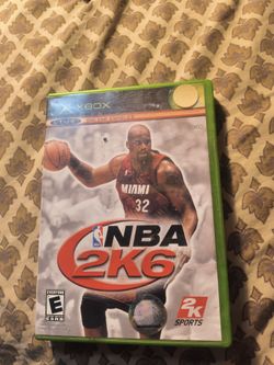 Xbox NBA 2K6......$10