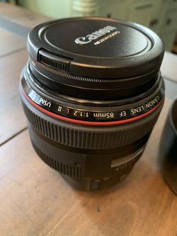 Canon EF 85mm 1:1.2 L Series II Lens