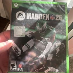 Madden 26 For Xbox X Series 
