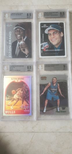BGS Graded NBA Rookie Cards Lot of 4