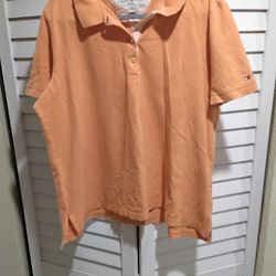Tommy Hilfiger Apricot Women's Polo Shirt
