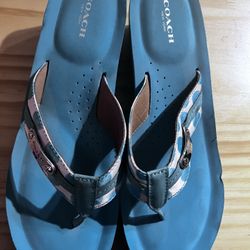 Coach Wedge Sandals