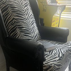 Zebra Print Chair