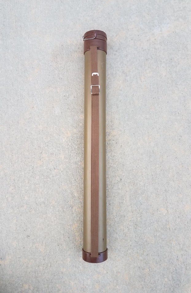 Vintage Extendable Fishing Rod Tube