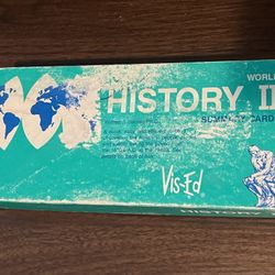 Vis Ed World History II Summary Cards 1600's - 1940's