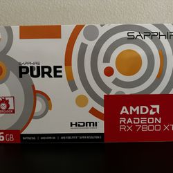 Sapphire Pure RX 7800 XT