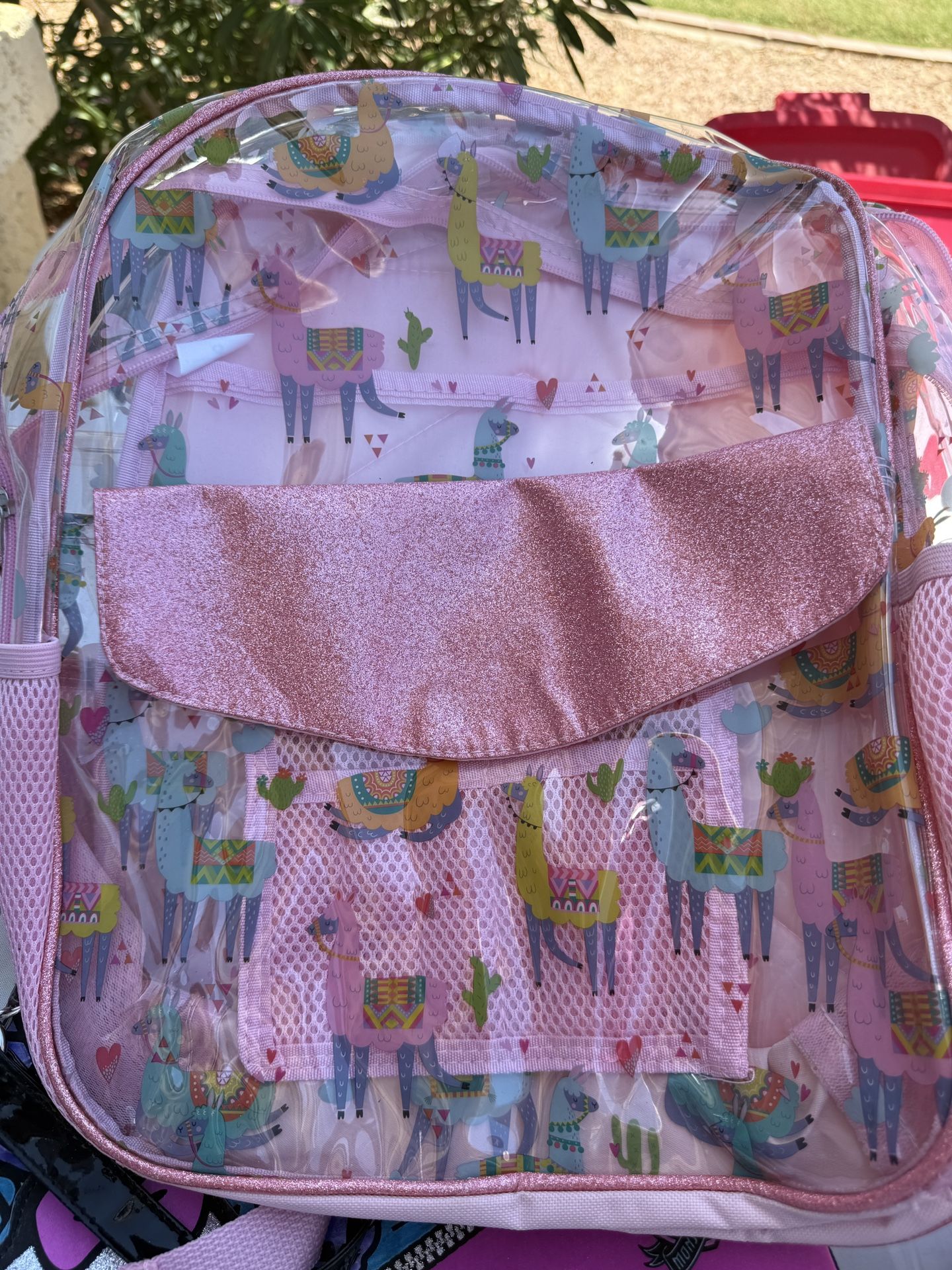 Pink Lama Backpack