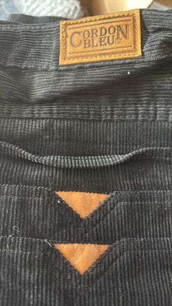 Cordon Bleu Jeans Men Actual 38 waist 34 length Gray Black Vtg 90s Streetwear Denim