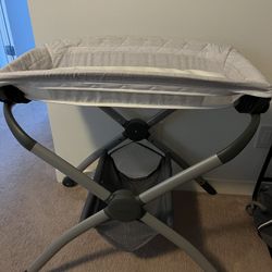 Graco Changing Table And Stand, Folds Up For Storage, Fits Onto All Graco Pack & Plays