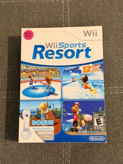 Wii Sports Resort W/ Wii motion Plus For Nintendo Wii