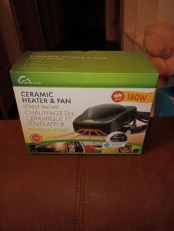 Ceramic Heater fan for car works good cash only