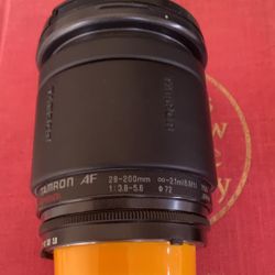 Tamron Zoom Wide Angle Telephoto 28-200mm f/3.8-5.6 ASL Autofocus Lens for Nikon AF