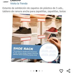 Hanging Shoe Rack ( 5 Pzas )