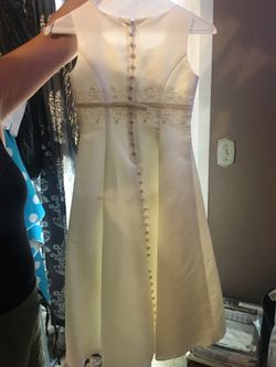 White dress