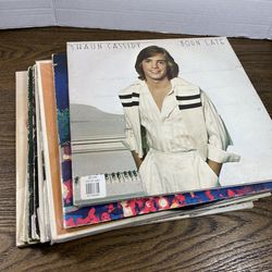 VTG Lot of 9 Shaun Cassidy Foreigner Arlo Guthrie James Taylor Barry Manilow Ect