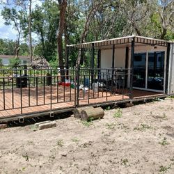 4 Piece Prefab Platform Movable Container