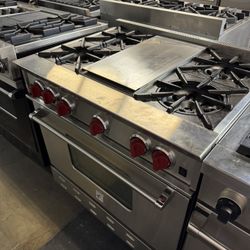 Blue Star 36” Stainless Steel Gas Range Stove 