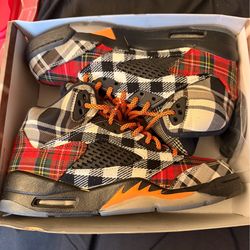 Brand New Jordan 5 Retro Plaid (PS) Sz 6.5 FD4812-008