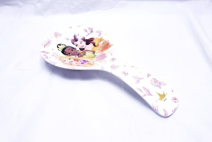 Disney Princess Spoon Rest Holder Melamine Rapunzel, Tiana & Belle 