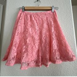 American Eagle Lace Mini Skirt Size XS