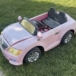 Pink Power Wheels 
