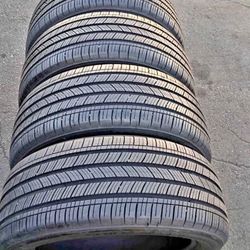 235/55r19 Michelin Tires Cón 80% De Vida Las 4