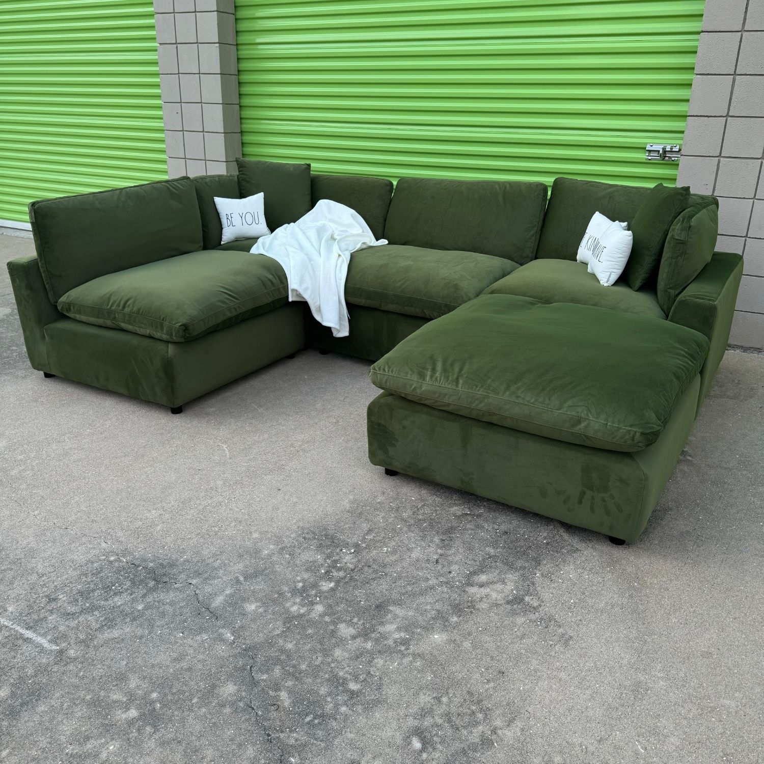 5-Piece Modular Cloud Couch Sectional DELIVERY AVAILABLE