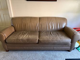Leather Couch Norwalk Brand