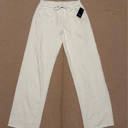PARKE x Target mid-rise drawstring baggy jeans in Cream