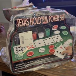 Casino Poker Set – 500 Chips – New