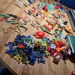 Lots of Small Toys.