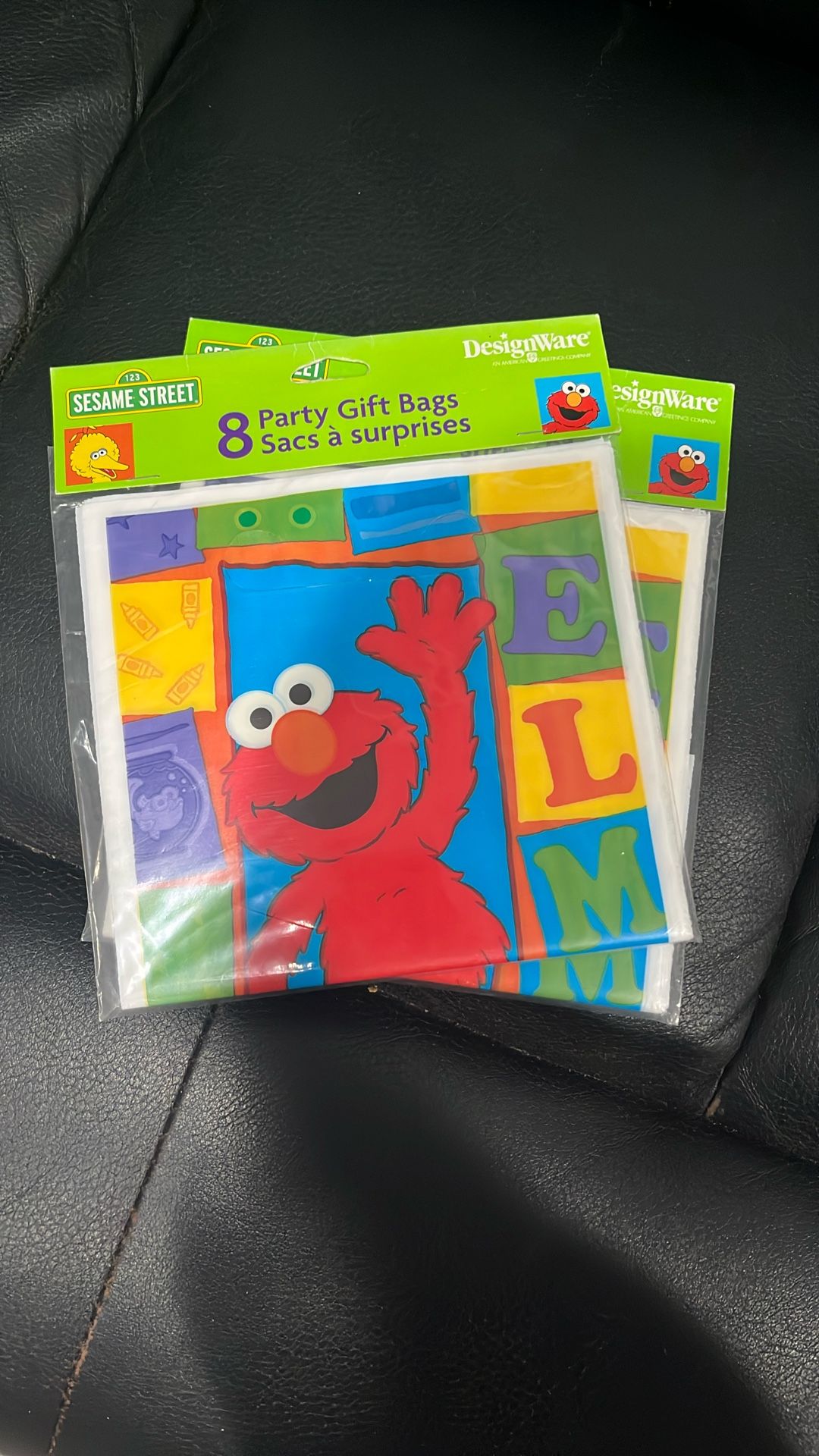 Elmo treat bags 8count -2 available 