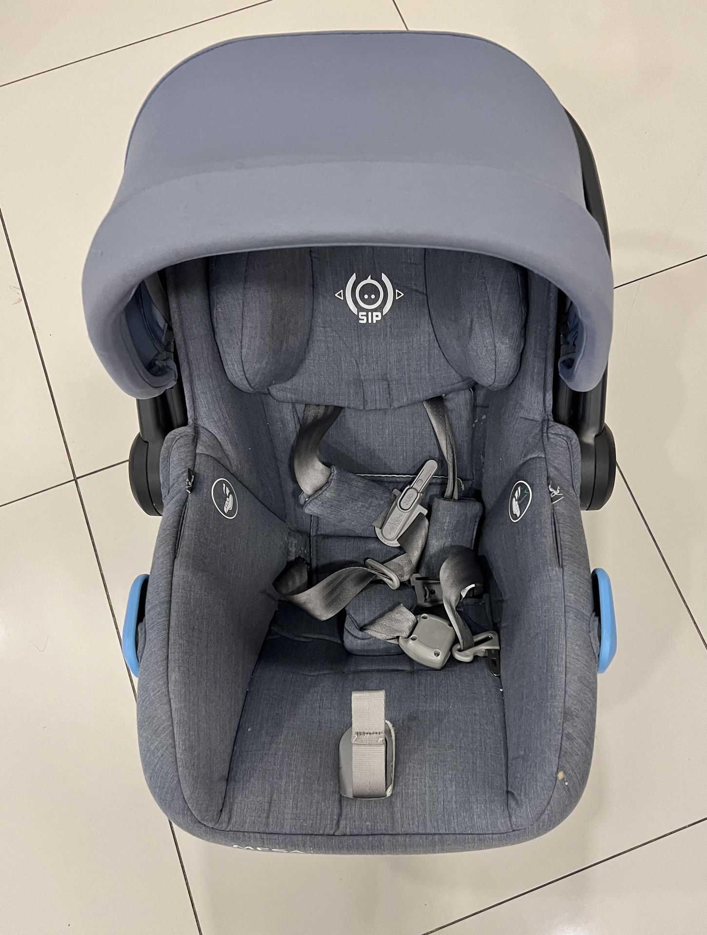 UPPAbaby Mesa Infant Car Seat With base Henry (Blue Marl)