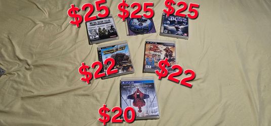 Sony PlayStation 3 ps3 games $$