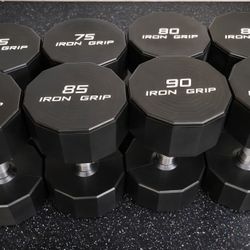 Iron Grip Dumbbells 