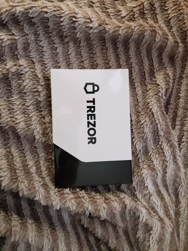 New Trezor Model T Crypto Hard Wallet