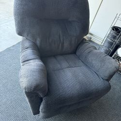 Gray Recliner 