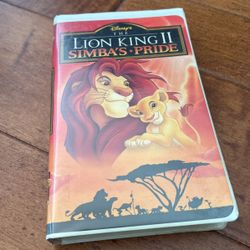 Original VHS Disney Classic Lion King 2 $500