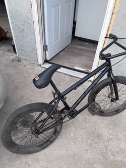 Matte Black Elite BMX Bike