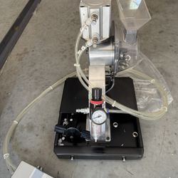 Yescom Pneumatic Grommet Press Machine w/ Foot Pedal & #2 Nickel Grommets - $300