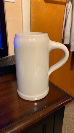 Vintage German Stoneware One-Liter Beer Mug