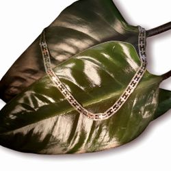 14inch Gold Necklace! Comes With A Pair Of Earrings. 