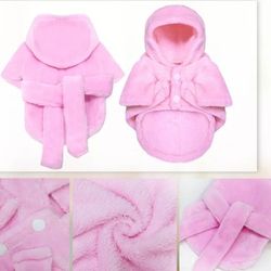 Fancy Pink Puppy Robe 