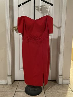 Red Lacy Dress
