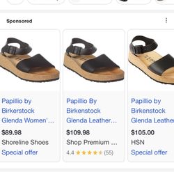 Brand New Papillio By Birkerstock Glenda Women's Sandals