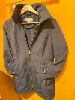 Michael Kors Hooded Zip-Up Jacket