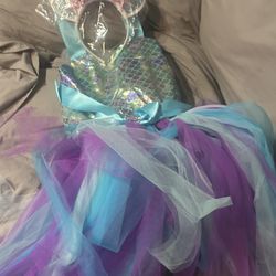 Brand New Size 7/8Girls Mermaid Tutu Dress