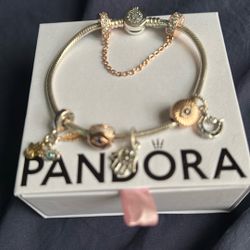 Pandora Bracelet With Charms