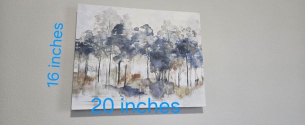 Canvas wall art