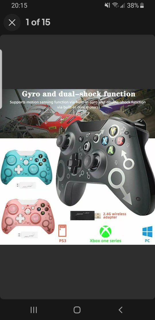 Wireless Controller For xBox One and Microsoft Windows 10 8 Bluetooth Gamepad US
